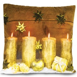 Fata de perna decorativa LED lumanari Fata de perna decorativa LED lumanari